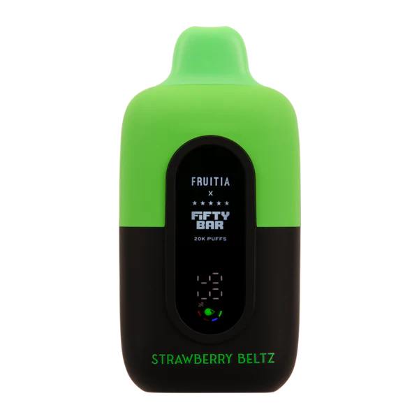 Strawberry Beltz Fruitia x Fifty Bar 20K - Black Coral